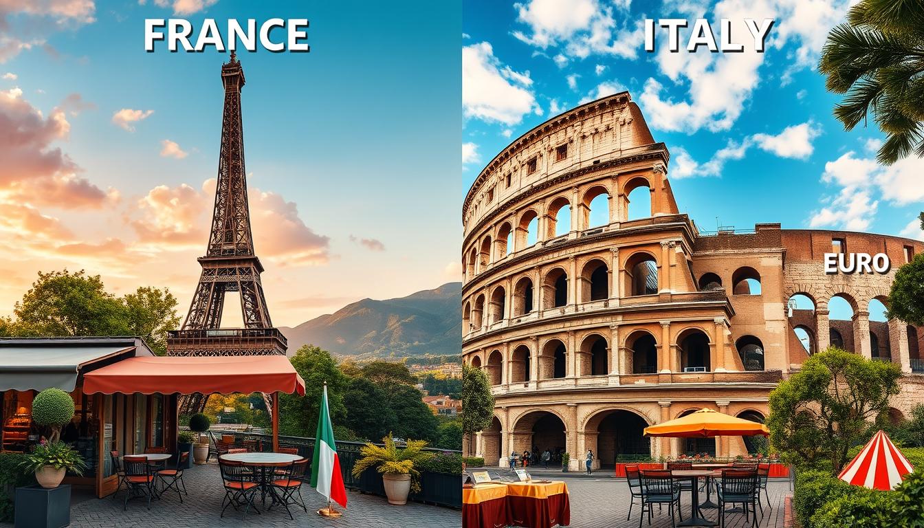 is it cheaper to visit france or italy