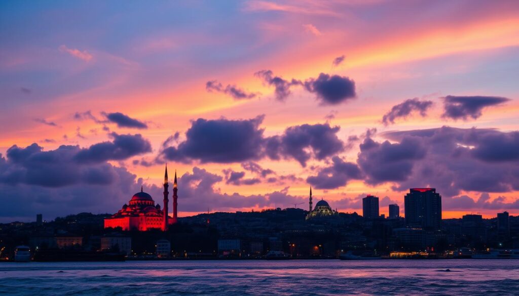 istanbul skyline