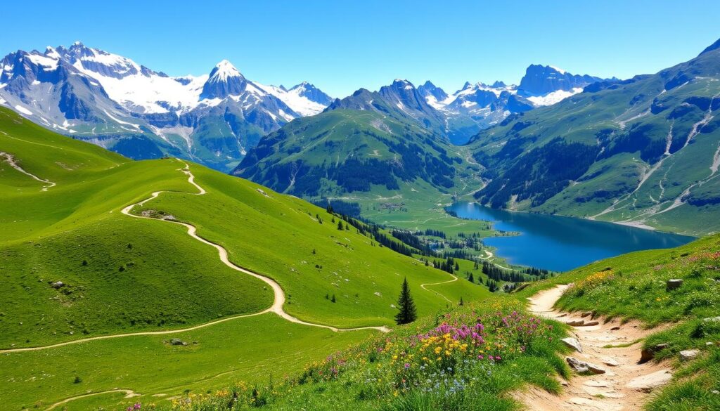 switzerland hiking trails