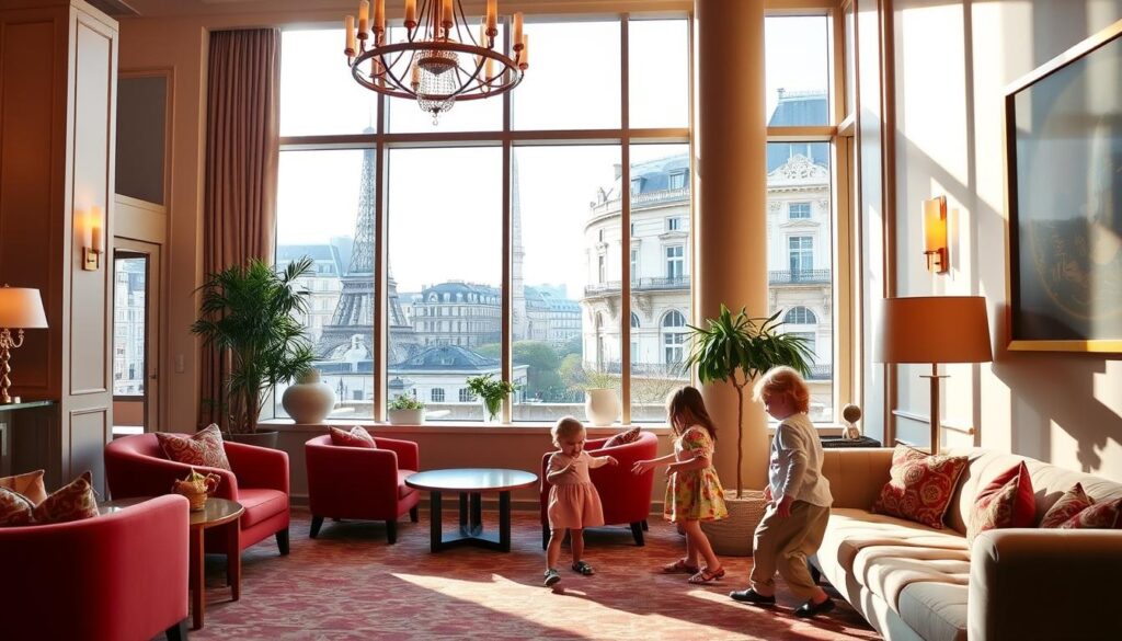 Luxury family hotels paris