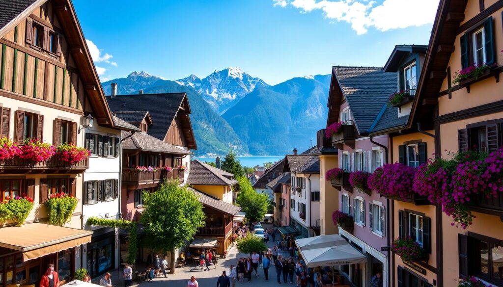 Picturesque Swiss cities