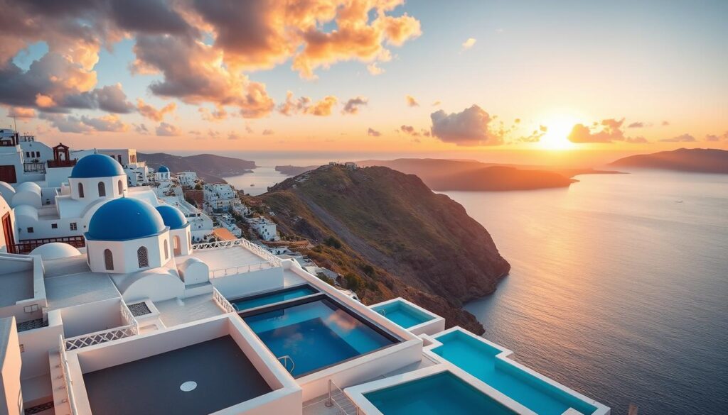 Santorini Caldera View