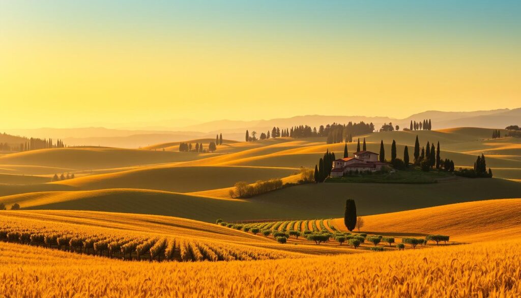 Tuscan countryside