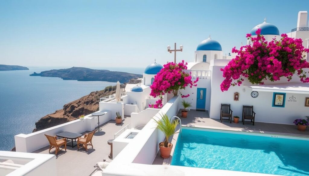 best budget hotels in oia greece