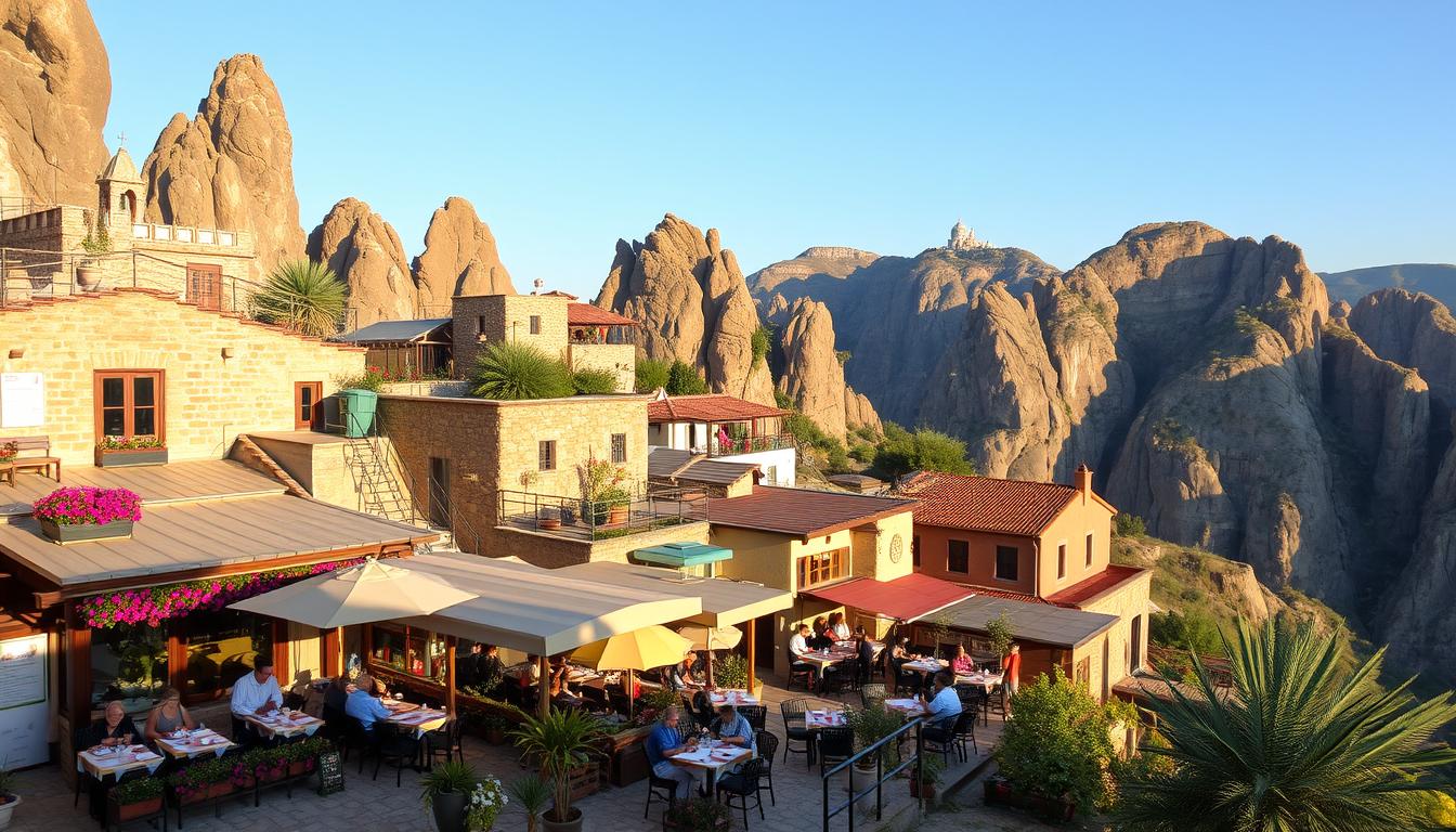 restaurants meteora greece