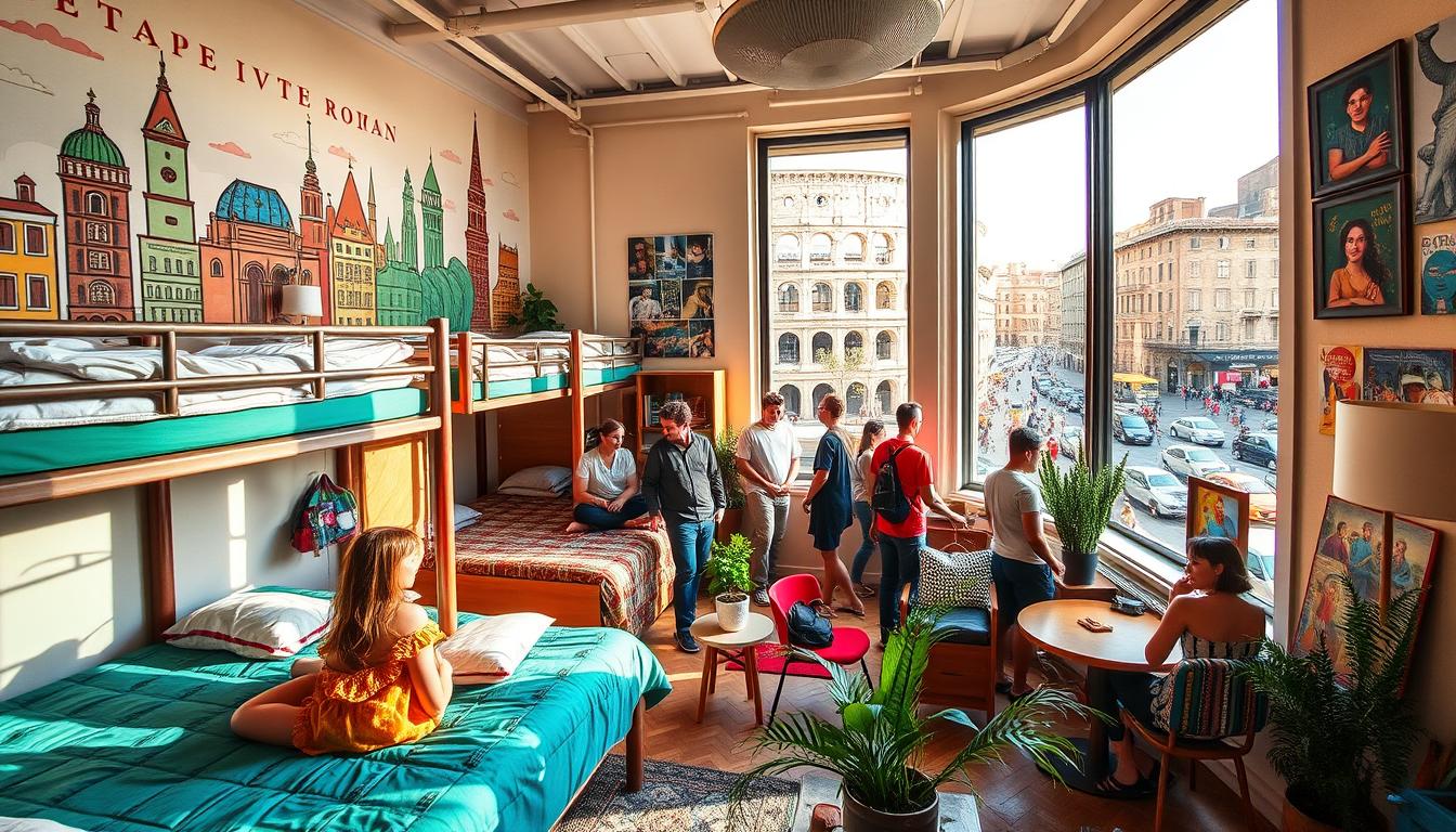 rome hostels