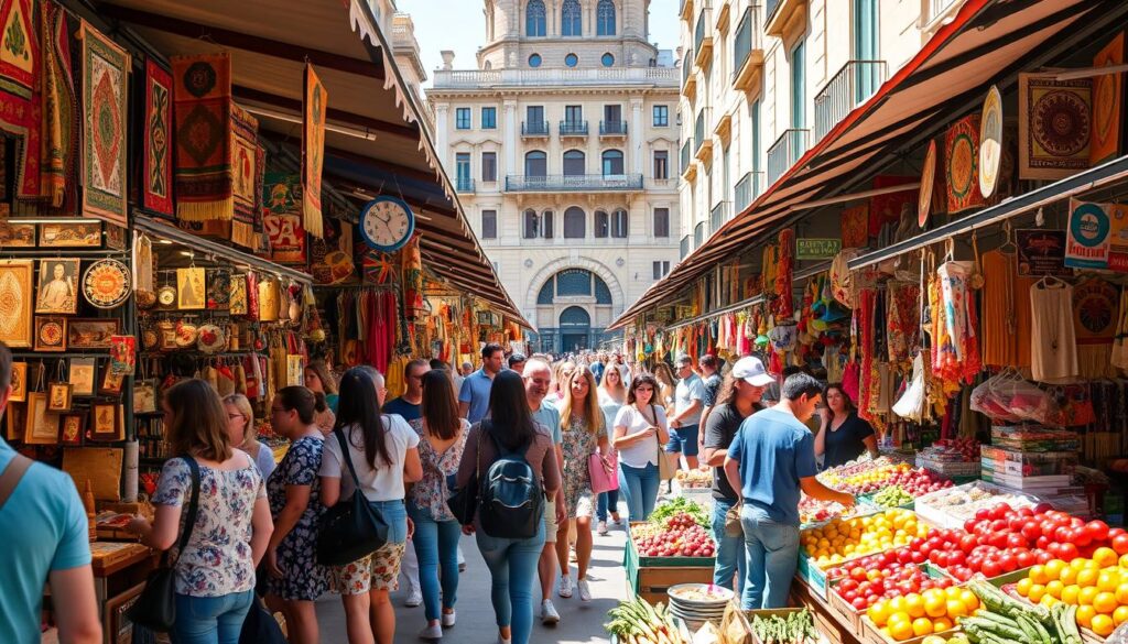 Barcelona Shopping Market