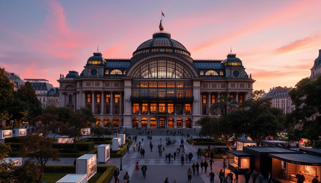 Grand Palais Ephemere Cultural Landmark