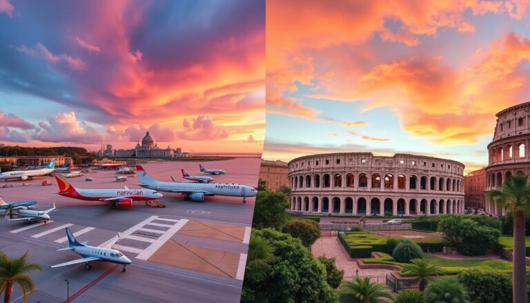 miami to rome flights