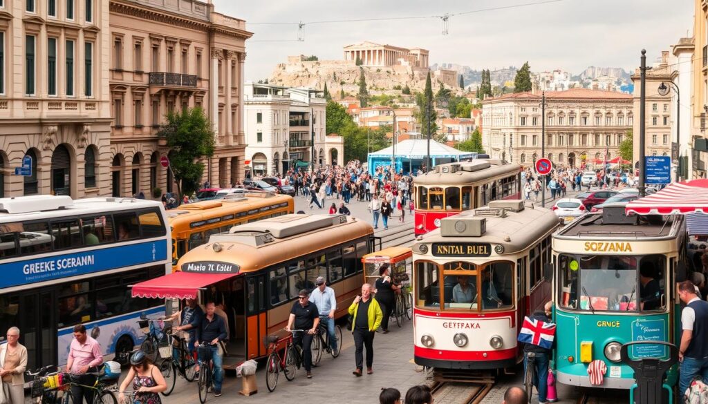 monastiraki square transportation