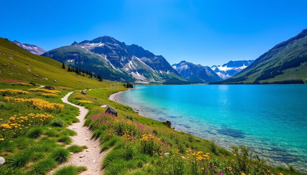 Swiss Lakeside Hiking Trails